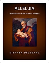 Alleluia (from Mass of Saint Joseph) SATB choral sheet music cover